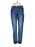 Express Hearts Blue Jeans Size 2 - photo 1