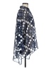 Sans Souci 100% Polyester Blue 3/4 Sleeve Blouse Size M - photo 4