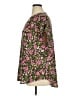 Evri 100% Polyester Floral Green Short Sleeve Blouse Size 1X - photo 5