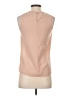 Van Heusen 100% Polyester Tan Sleeveless Blouse Size XS - photo 2