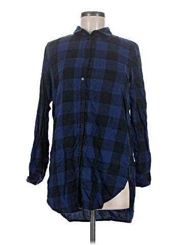 H&M L.O.G.G. Long Sleeve Button-Down Shirt (view 1)