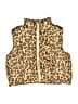 Derek Heart 100% Polyester Animal Print Gold Vest Size 3T - photo 1