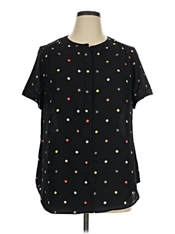Evri Short Sleeve Blouse (view 1)
