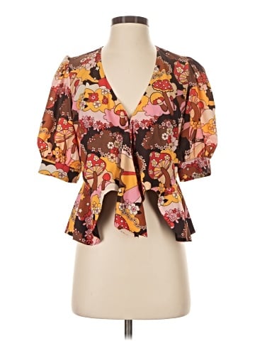 Manoush Short Sleeve Blouse (view 1)