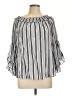 Unique Spectrum Gray 3/4 Sleeve Blouse Size L - photo 1