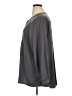 LOGO by Lori Goldstein 100% Polyester Gray Long Sleeve Blouse Size 1X - photo 5