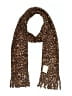 Walmart 100% Polyester Animal Print Brown Scarf One size - photo 1