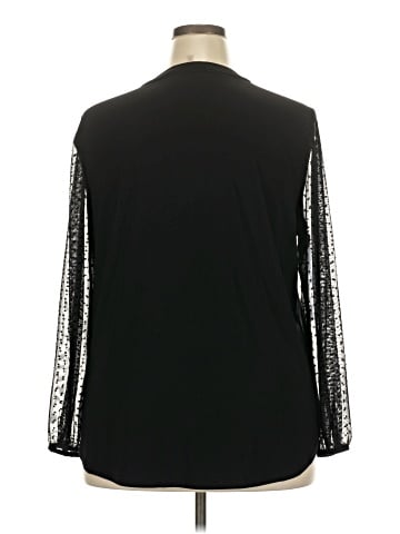 Kasper Long Sleeve Blouse (view 2)