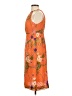 Etcetera Floral Orange Cocktail Dress Size 0 - photo 5