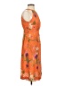 Etcetera Floral Orange Cocktail Dress Size 0 - photo 4