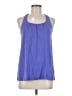lucy 100% Cotton Purple Tank Top Size M - photo 1