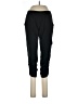 Marika Solid Black Active Pants Size L - photo 1