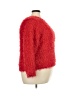 Woman 100% Polyester Tweed Red Pullover Sweater Size 3X - photo 4