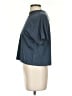 LAT Blue Short Sleeve Turtleneck Size S - photo 5