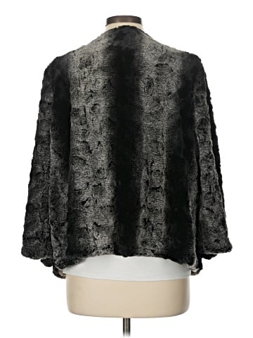 NY Collection Faux Fur Jacket (view 2)