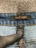 Refuge Solid Blue Jeans Size 14 - photo 7