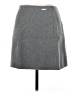 Elie Tahari Solid Gray Wool Skirt Size 6 - photo 2