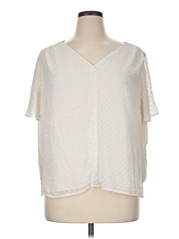 Evri Short Sleeve Blouse (view 1)