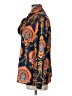 Insight 100% Polyester Paisley Blue Long Sleeve Blouse Size L - photo 5