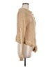 Zara 100% Cotton Tan Cardigan Size M - photo 4