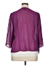 Catherines 100% Polyester Purple Kimono Size 0X (14W-16W) - photo 2