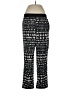 AGB Print Black Casual Pants Size L - photo 1