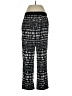 AGB Print Black Casual Pants Size L - photo 2