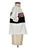 Moa Moa White Short Sleeve Top Size S - photo 4
