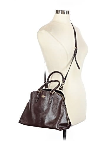 Coach Leather Satchel (view 2)