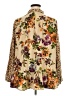Cato 100% Rayon Animal Print Tan Long Sleeve Blouse Size 22 - photo 2
