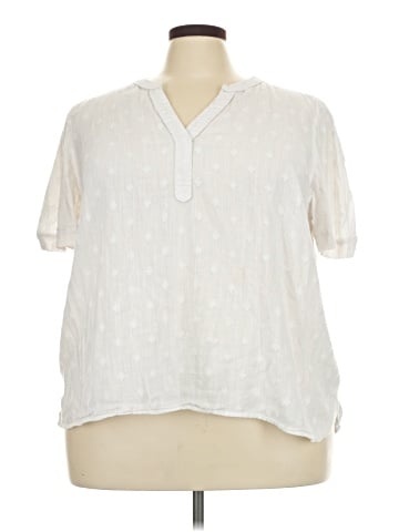 Lane Bryant Short Sleeve Blouse (view 1)