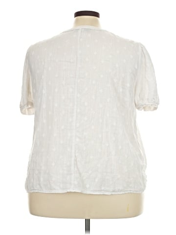 Lane Bryant Short Sleeve Blouse (view 2)