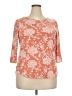 Cupio Orange 3/4 Sleeve T-Shirt Size 2X - photo 1