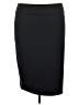 Alfani 100% Polyester Solid Black Casual Skirt Size 20 - photo 1