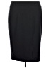 Alfani 100% Polyester Solid Black Casual Skirt Size 20 - photo 2