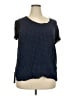 Old Navy Tweed Blue Short Sleeve T-Shirt Size XXL - photo 1