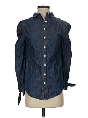Veronica Beard Long Sleeve Button-Down Shirt (view 1)