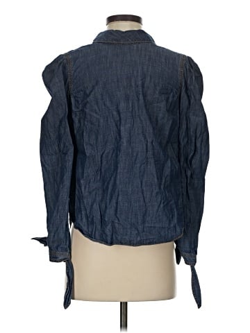 Veronica Beard Long Sleeve Button-Down Shirt (view 2)