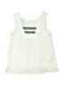 Penelope Mack Ivory Sleeveless Blouse Size 4T - photo 2