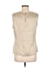 Kasper 100% Polyester Tan Sleeveless Blouse Size M - photo 2