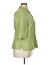Basic Editions Green 3/4 Sleeve Button-Down Shirt Size XL - photo 4