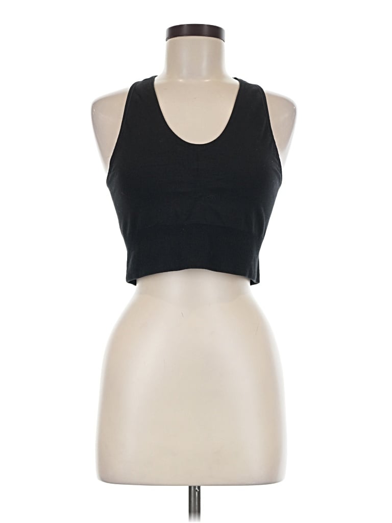 Pre-owned Prana Tank Top Black Halter Neckline Tops