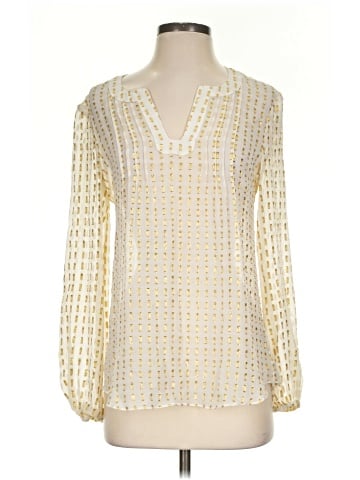 Lilly Pulitzer Long Sleeve Silk Top (view 1)