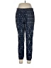 Soft Joie Print Blue Casual Pants Size L - photo 1