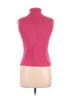 Requirements Pink Sleeveless Turtleneck Size L - photo 2
