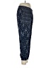 Soft Joie Print Blue Casual Pants Size L - photo 4