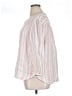 L.L.Bean 100% Linen Stripes Pink 3/4 Sleeve Blouse Size XL - photo 5