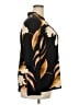 Soma Floral Black Long Sleeve Blouse Size XXL - photo 4