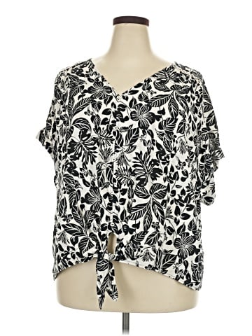 AUW Short Sleeve Blouse (view 1)
