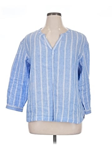L.L.Bean 3/4 Sleeve Blouse (view 1)